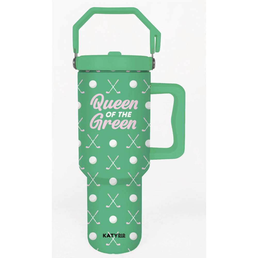 Katydid Queen of the Green Golf Tumbler